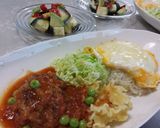 豆腐がつなぎの煮込みハンバーグ作り方4写真