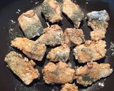 節約＊さばともやしの甘酢あん粉チーズかけ作り方3写真