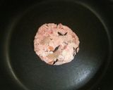 余ったひじきの煮物で子供用ミニハンバーグ作り方2写真