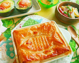 魔女の宅急便風お魚と南瓜のパイ包み焼き作り方7写真