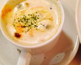 きのことじゃが芋のクリームグラタンスープ作り方9写真