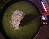 旬なほうれん草のクリームパスタ作り方3写真