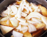 厚揚げとわかめの煮物☆作り方1写真