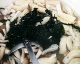 大根とワカメのシンプル味噌汁作り方6写真