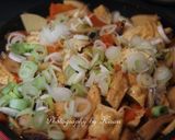 旬の野菜と厚揚げ豆腐の麻婆風味作り方7写真