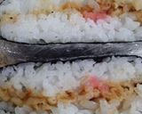 おにぎらず　天かすおかか＆紅生姜作り方6写真