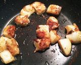2種!!タケノコと豚肉バター炒め＋餅もち作り方5写真