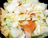 春野菜とふわふわ卵noマヨカレー炒め作り方3写真