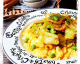 春野菜とふわふわ卵noマヨカレー炒め作り方7写真
