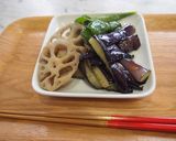 ★15分完結★野菜素揚げXめんつゆ作り方4写真