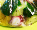 たこと野菜の簡単サラダ風マリネ♡♡作り方5写真
