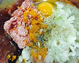 免疫力アップ♡キャロットハンバーグ作り方1写真