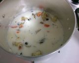 簡単　鶏団子と きのこ 野菜のクリーム煮作り方7写真