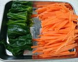 野菜の肉巻き(酢醤油ダレ)☆作り方2写真