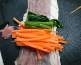 野菜の肉巻き(酢醤油ダレ)☆作り方4写真
