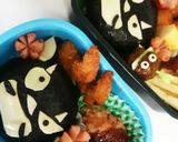 妖怪ウオッチキャラ弁!黒鬼参上!作り方2写真