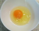 チーズinたまご作り方1写真