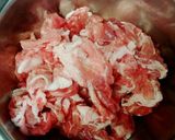 ニンニクの芽と豚肉のスタミナ炒め作り方1写真