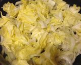 新玉ねぎ、春キャベツのペペロンチーノ風作り方9写真