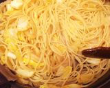 新玉ねぎ、春キャベツのペペロンチーノ風作り方11写真