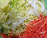 食感を楽しむ♪コールスローサラダ作り方1写真