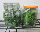 クセになる辛み！葉（花）わさびの醤油漬け作り方7写真