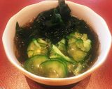 ☆もずくきゅうりわかめの酢の物作り方2写真