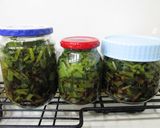 クセになる辛み！葉（花）わさびの醤油漬け作り方10写真