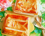 魔女の宅急便風お魚と南瓜のパイ包み焼き作り方8写真