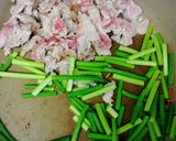 ニンニクの芽と豚肉のスタミナ炒め作り方5写真