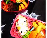 キャラ弁 枝豆キティー作り方7写真