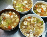 栄養満点シャキシャキ食感絶賛中華スープ作り方9写真