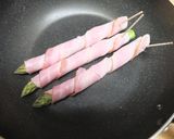 シンプル！アスパラのベーコン巻作り方3写真