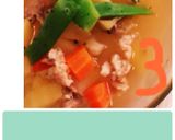 ジャガイモ煮＊カレー炒＊焼と☆チーズパン作り方5写真