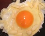 ココナッツオイルでチーズ目玉焼き作り方3写真