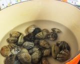 うどとあさりのお吸い物作り方3写真