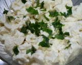 居酒屋風★簡単豆腐サラダ♪納豆・しそ入り作り方2写真
