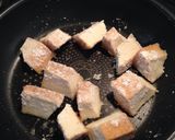かさ増しレシピ〜厚揚げゴロゴロ甘辛煮作り方3写真