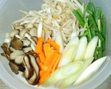 簡単！こく旨！焼き肉のタレで牛肉焼きそば作り方1写真