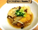 簡単♫厚揚豆腐と胸肉の和風あんかけ作り方10写真
