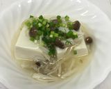 豆腐のキノコあんかけ作り方4写真