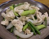 豚バラ塩麹と春野菜炒め作り方8写真