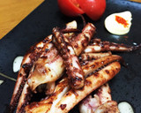 ゲソ焼き！香ばしく焼いて〜おいし〜い。作り方4写真