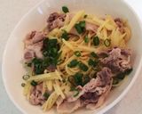 サッパリ簡単♪新ジャガと豚肉のパスタ作り方7写真