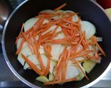 ★オールパンで美味しい＊野菜の重ね焼き＊作り方3写真