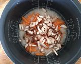 簡単時短☆炊飯器一つで鶏肉の炊き込み丼作り方3写真
