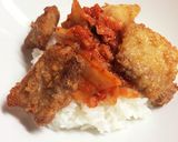 キムチ豚丼作り方5写真