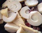 たけのこと牛肉の昆布炒め煮作り方5写真