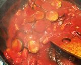 茄子とズッキーニのベーコントマトパスタ。作り方6写真