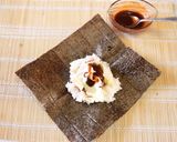 おにぎらず塾「ミニハンバーグ編」作り方1写真